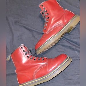 1460 SMOOTH LEATHER LACE UP BOOTS UNISEX